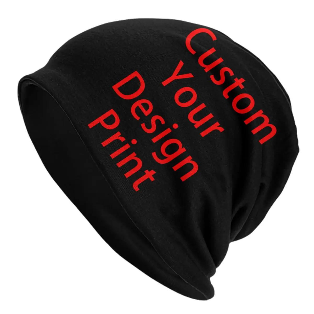 Custom Your Design Skullies Beanies Caps Fashion Winter Warm Men Women Knit Hats Unisex Customized Logo Printed Bonnet Hats