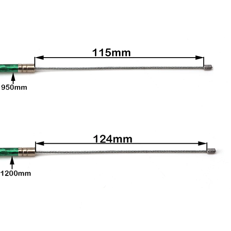 950mm/1200mm Twist Throttle Cable for 50cc 90cc 110cc 125cc 140cc 150cc 200cc 250cc ATV Dirt Quad Pit Bike