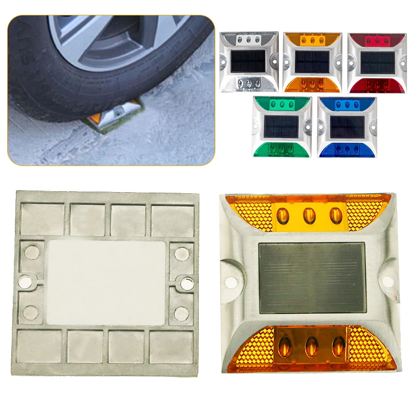 Luz LED estable alimentada por energía Solar, 1/2 piezas, para camino elevado, muelle de cubierta