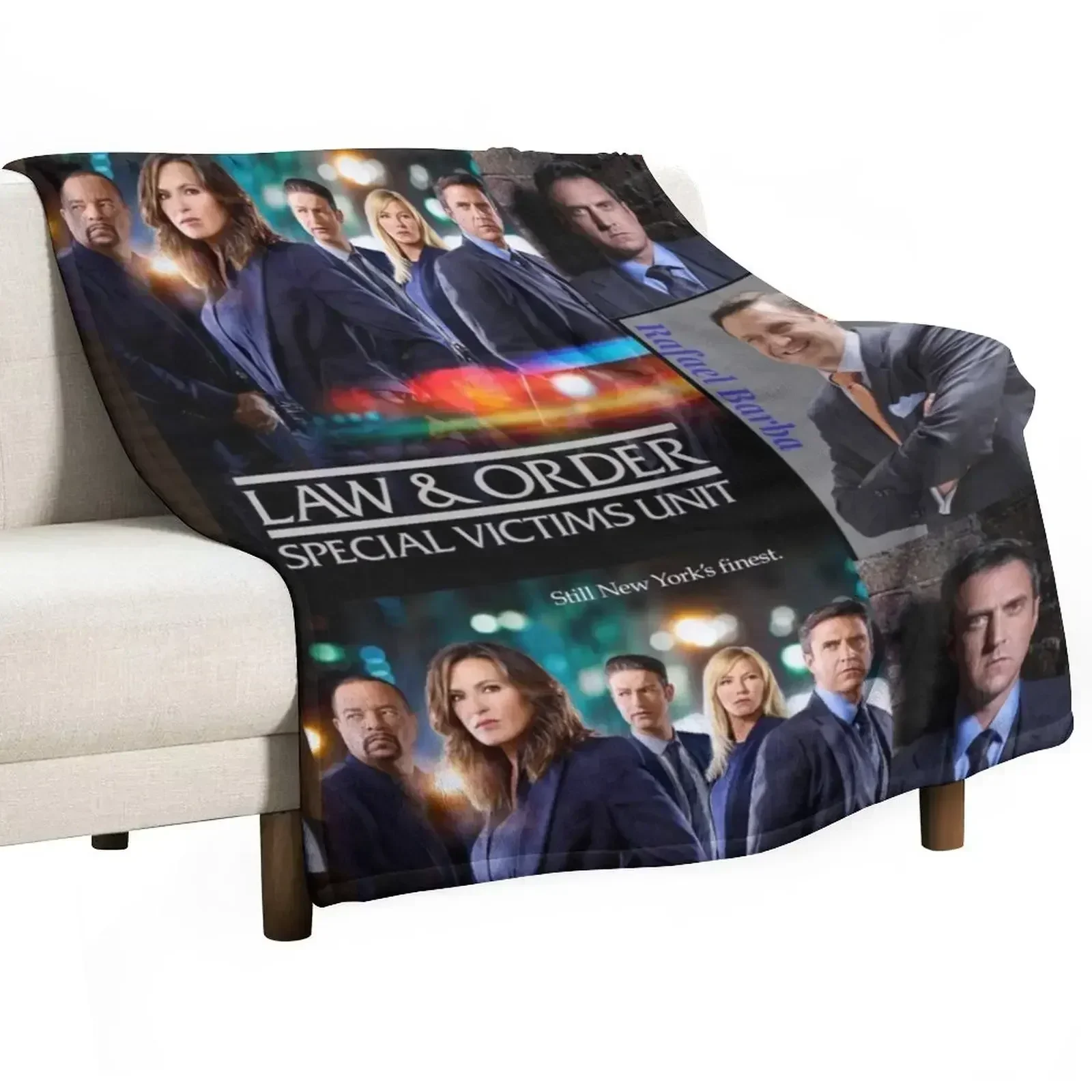Law and Order SVU Throw Blanket Color Fast Cozy Throw Blanket