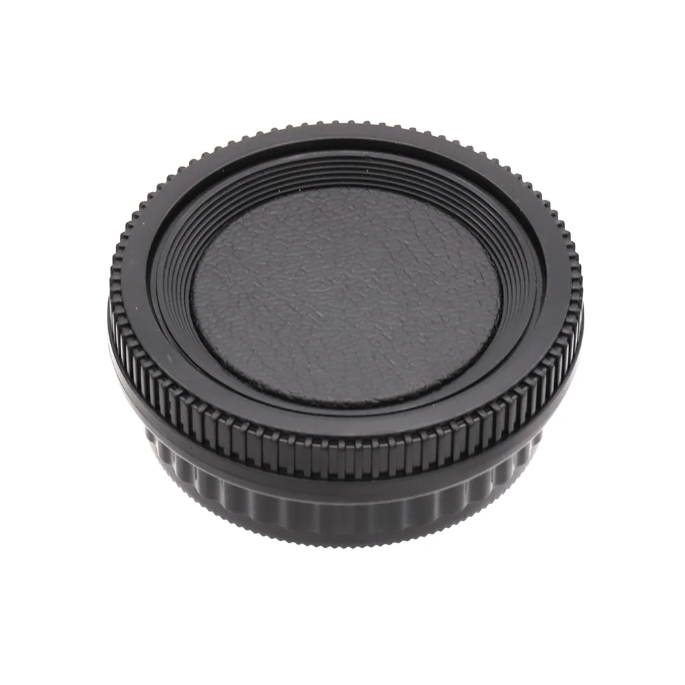 For Pentax K PK mount Rear Lens Cap / Camera Body Cap / Cap Set Plastic Black for K1 K3 K5 etc.