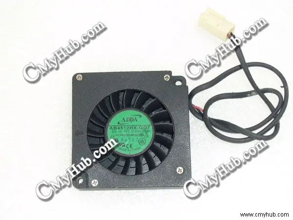 Для ADDA AB4512HX-GD7 TEX2 SF11025AT P/N 2112HSL DC12V 0.20A 4510 4 см 45 мм 45x45x10 мм