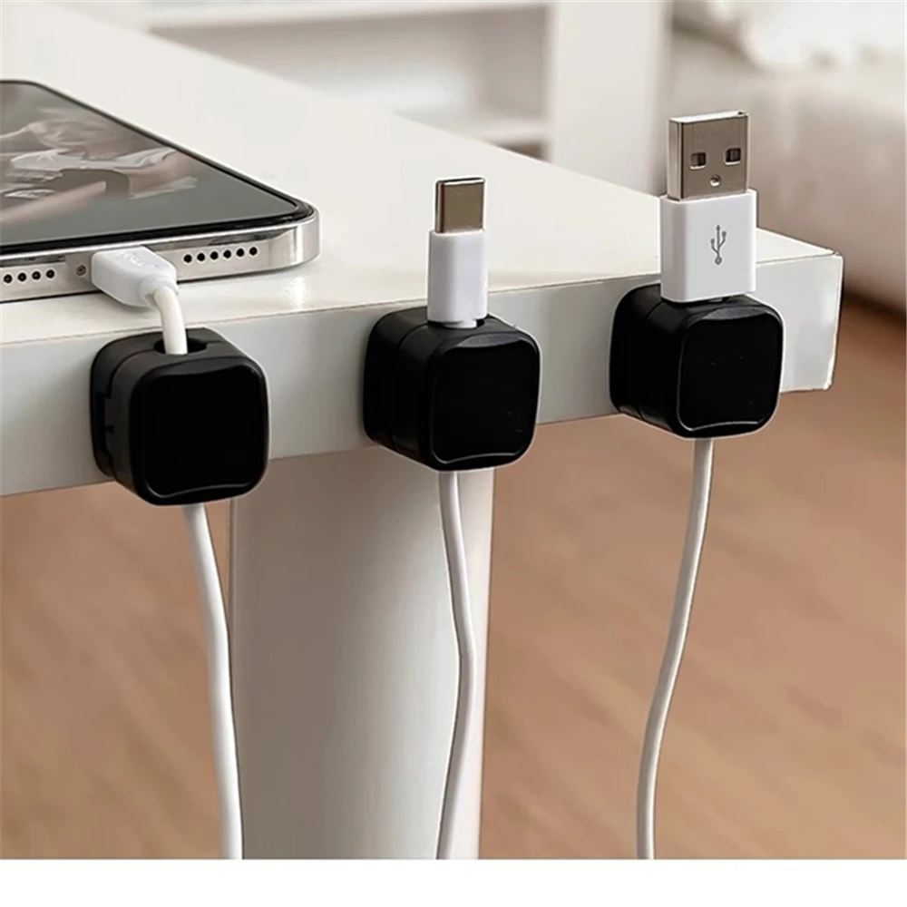 

Magnetic absorption line device bobbin winder Cable organizer Cable collimator Data cable storage Wire clip management