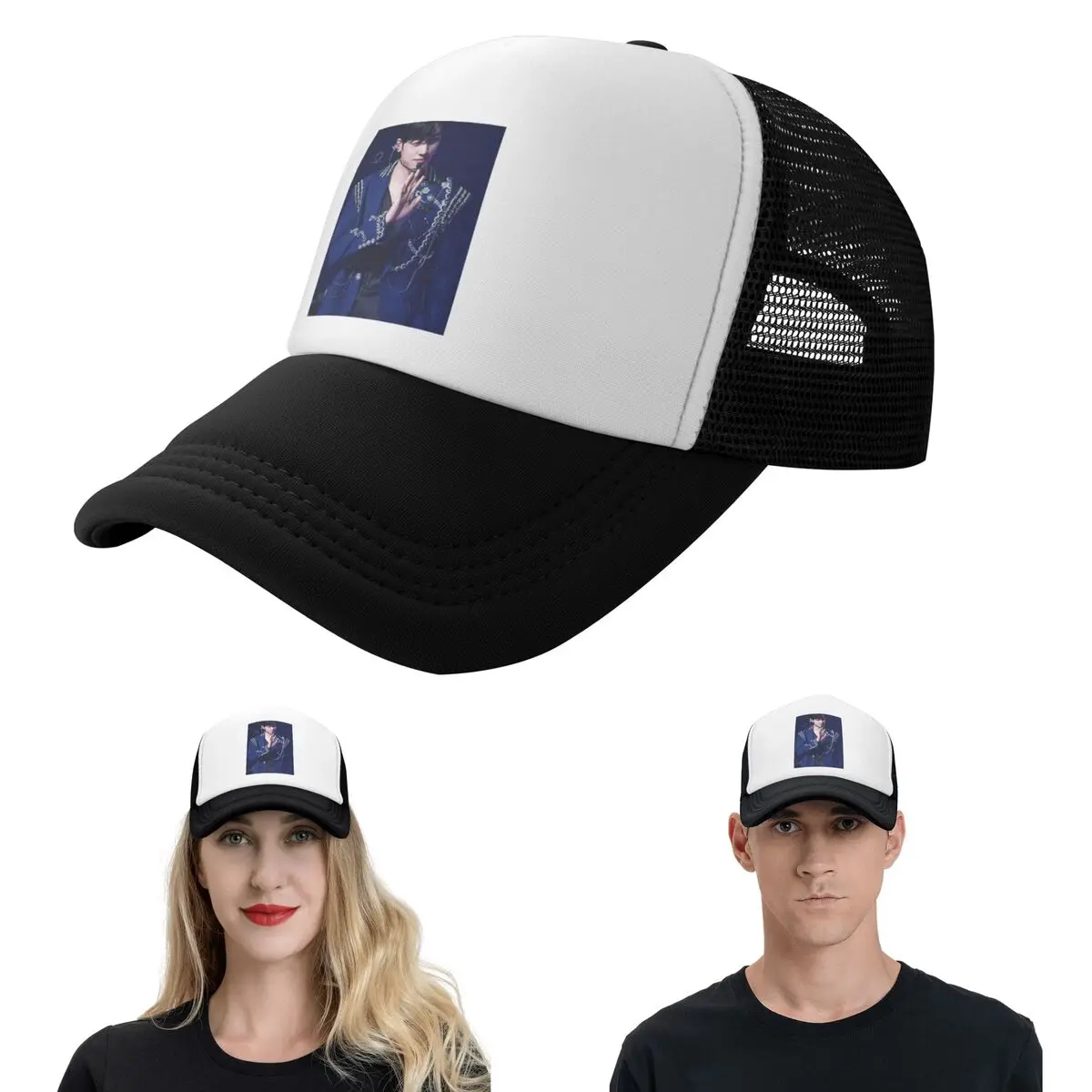 Cha Eunwoo Astro Cha Eun Woo Singer (13) Cap Casual Mesh Baseball Caps Adjustable Hat Hip Hop Summer Unisex Baseball Hats