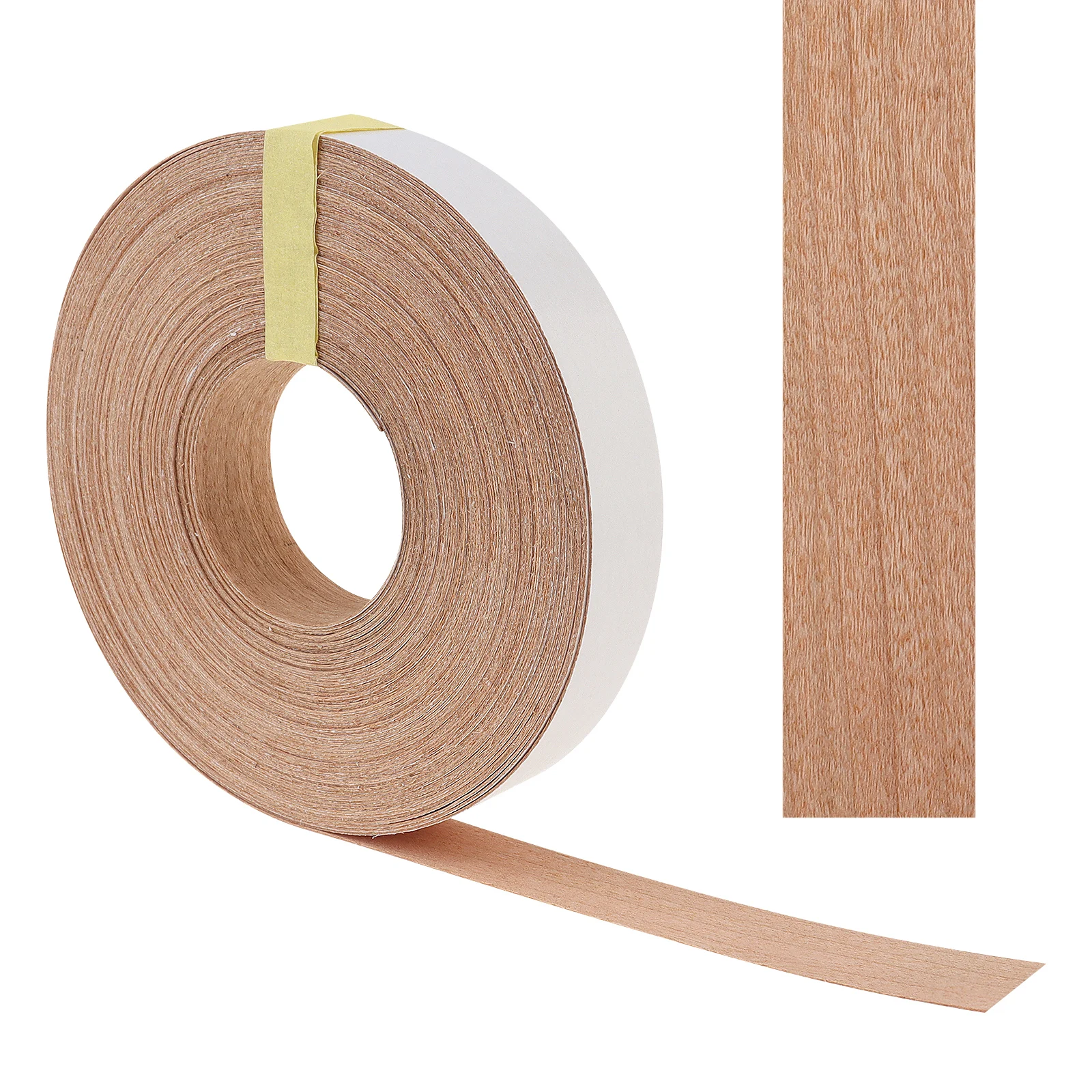 3/4 in x 50 ft  Natural Wood Double-Sided Adhesive Backing Cherry Edge Banding for Cabinet Repair / DIY & Craft