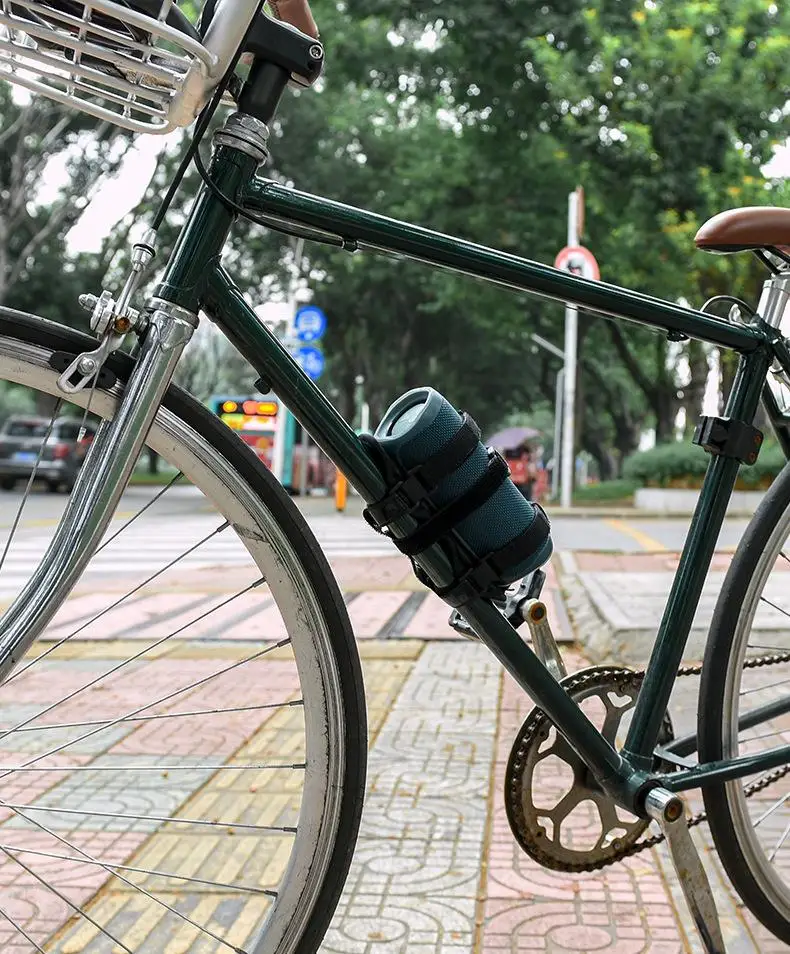 Bluetooth-kompatibler Lautsprecher fester Gurt Fahrrad kessel Käfig Wasser becher halter Sound box Gurt halterung Zubehör Lautsprecherst änder