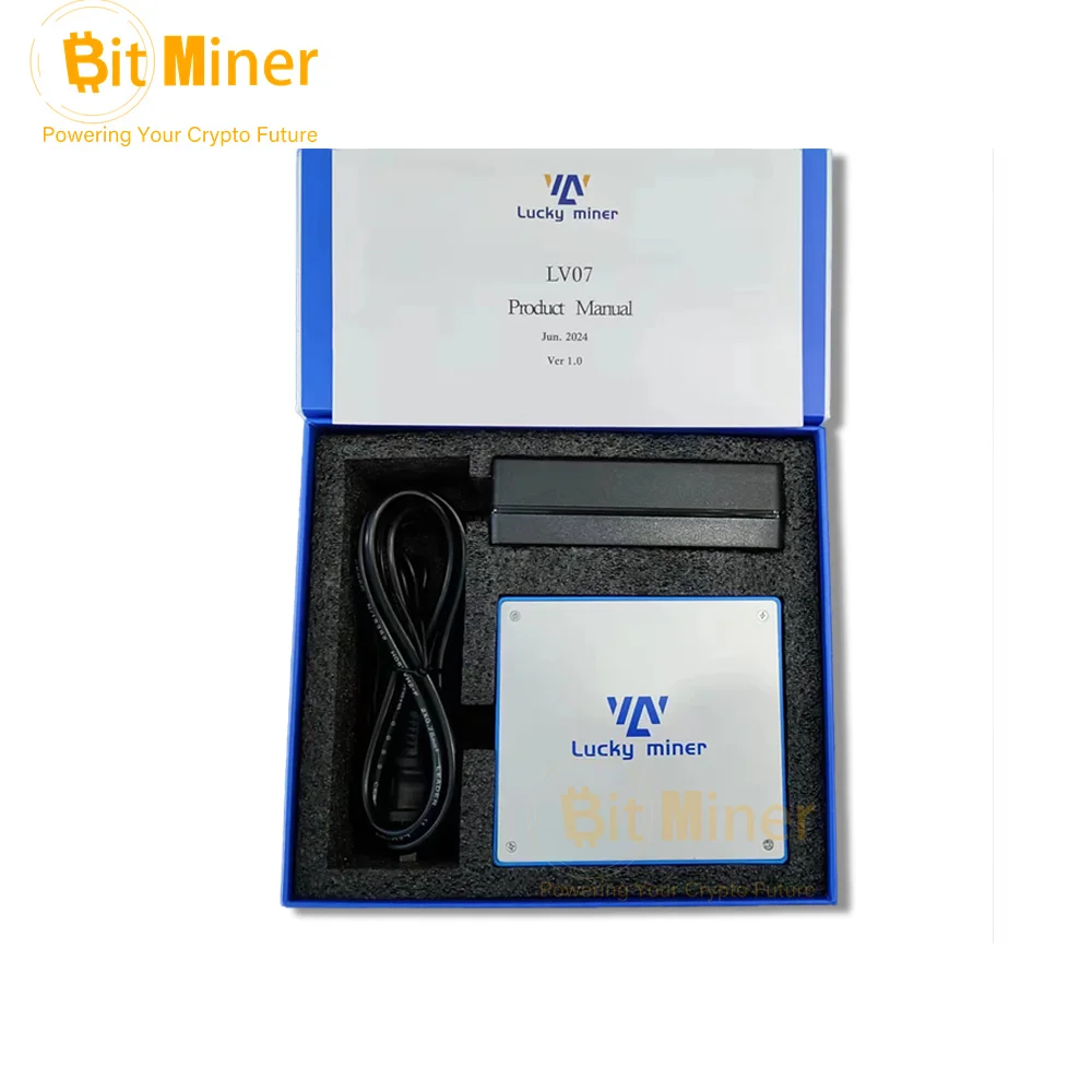 Imagem -06 - Pronto para Enviar Lucky Miner Lv07 1th s Solo Miner Sha256 Algoritmo Btc Lottery Miner Crypto Coin Mining Machine Asic Miner