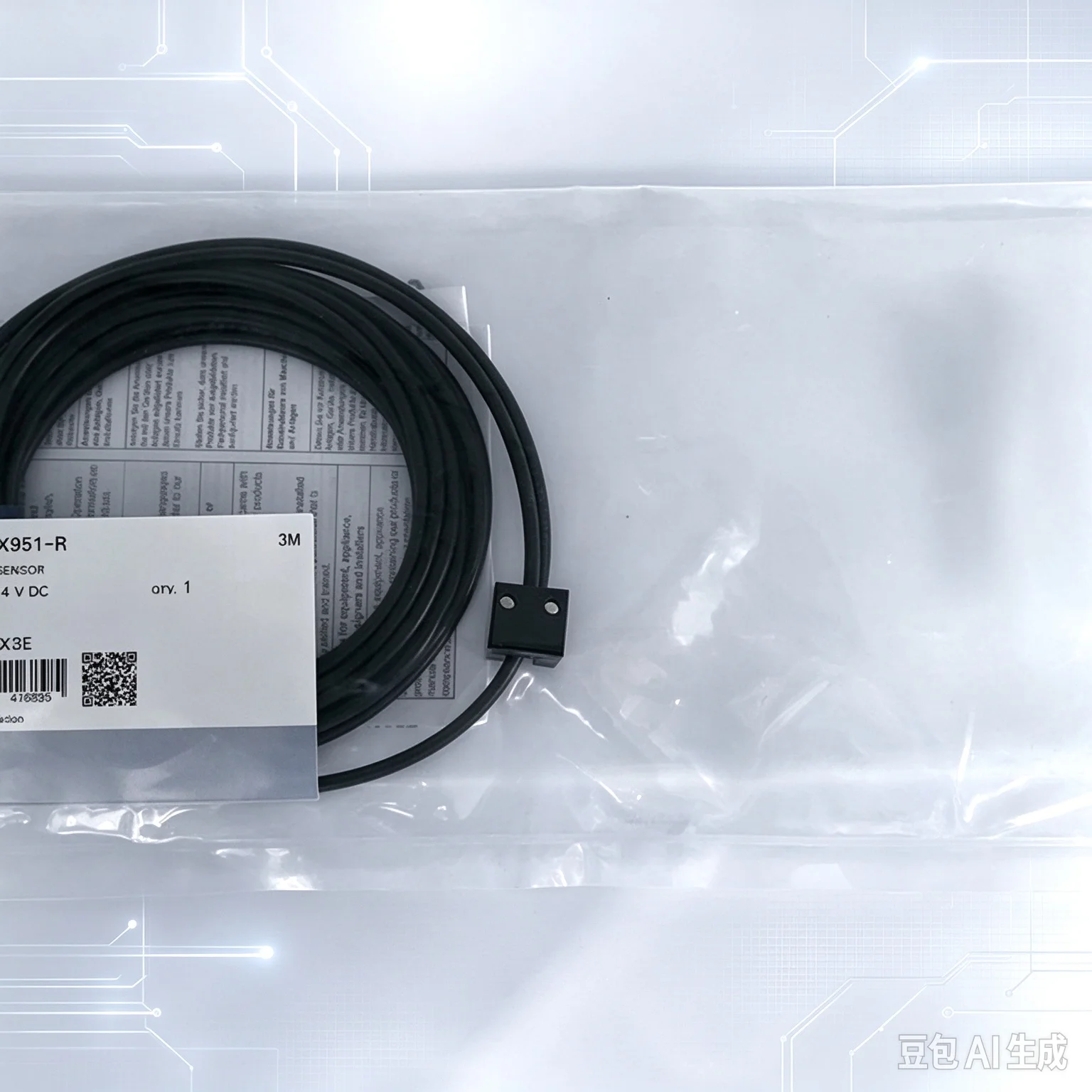Photoelectric sensor for Omron EE-SX951-W 3M/EE-SX951-R 3M