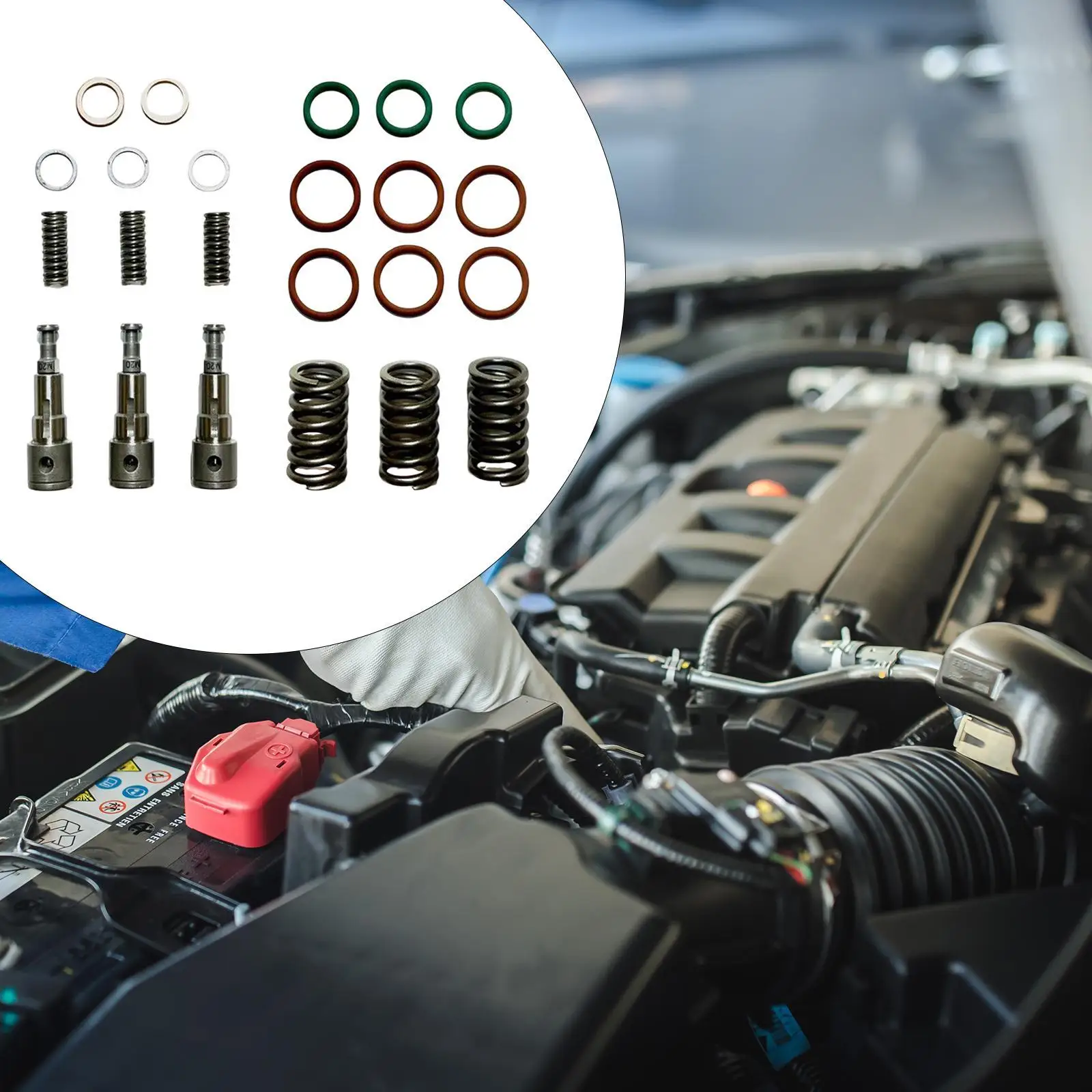 

Fuel Injection Pump Rebuild Kit Wear Resistant Accessory for D902 D722 D905