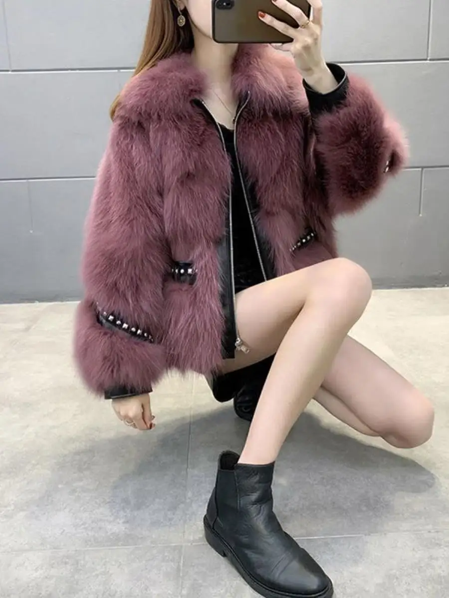 manteau-de-fourrure-coreen-faion-ort-pour-femme-nouveau-design-d'hiver-2021-rivet-chauve-souris-sve-grand-ensemble-de-vetements-deux-pieces