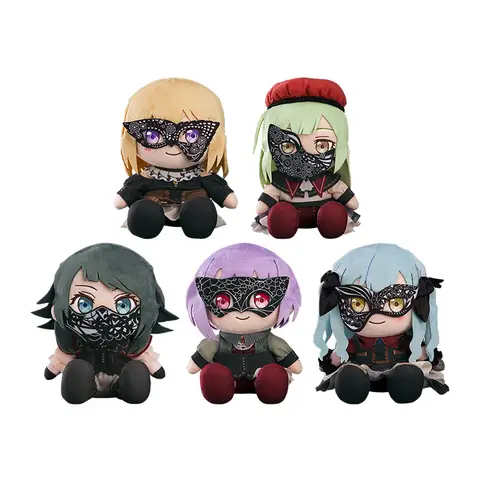 17 cm Bang Dream! Ave Mujica Nyamu Yutenji Sakiko Togawa Oblivionis kort plyschdocka kuddemodell barnleksaker present 8 best sales Bang Dream Plysch - №5