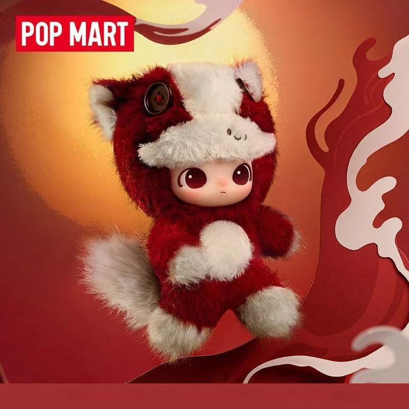 

POP MART Crybaby Full Throttle Series: Плюшевый брелок-сюрприз, коллекционная настольная фигурка, игрушка-подарок для фанатов аниме