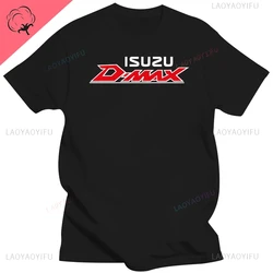 Nowy Isuzu D Max z nadrukowanym logo casual odzież uliczna trend codzienna moda wygodne letnie męskie damskie uniwersalne T-shirt z okrągłym kołnierzykiem