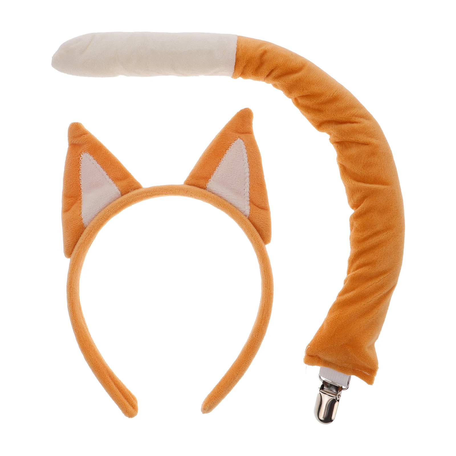 

Sheepdog Ear Set Animal Hairb for Kids Halloween Costume Party Accessories Ultra Sheepdog Ear Headb Tail Soft