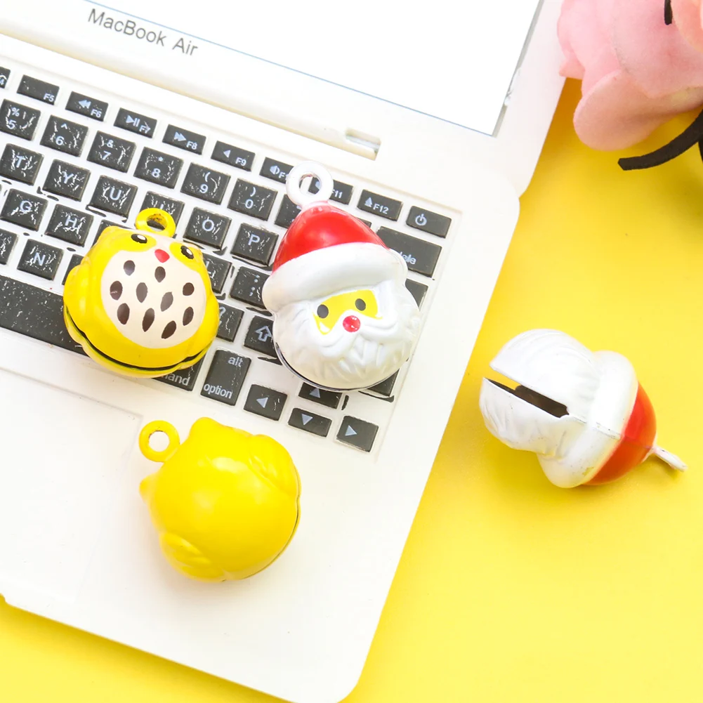Mini Santa Claus Owl Cute Doll Birthday Gifts DIY Jewelry Necklaces Accessories Key Chain Pendant Mobile Phone Rope Pendants