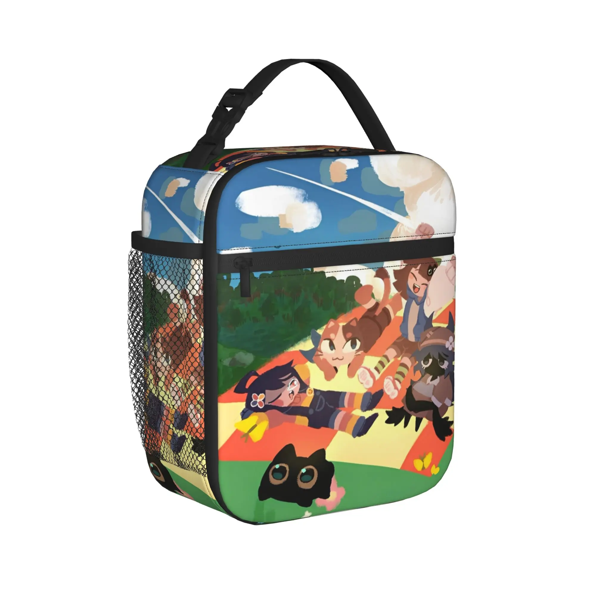 Insulated Lunch Box Fundamentals Paper Education Product  Storage Food Box Unique Design Thermal Cooler Bento Box For Office