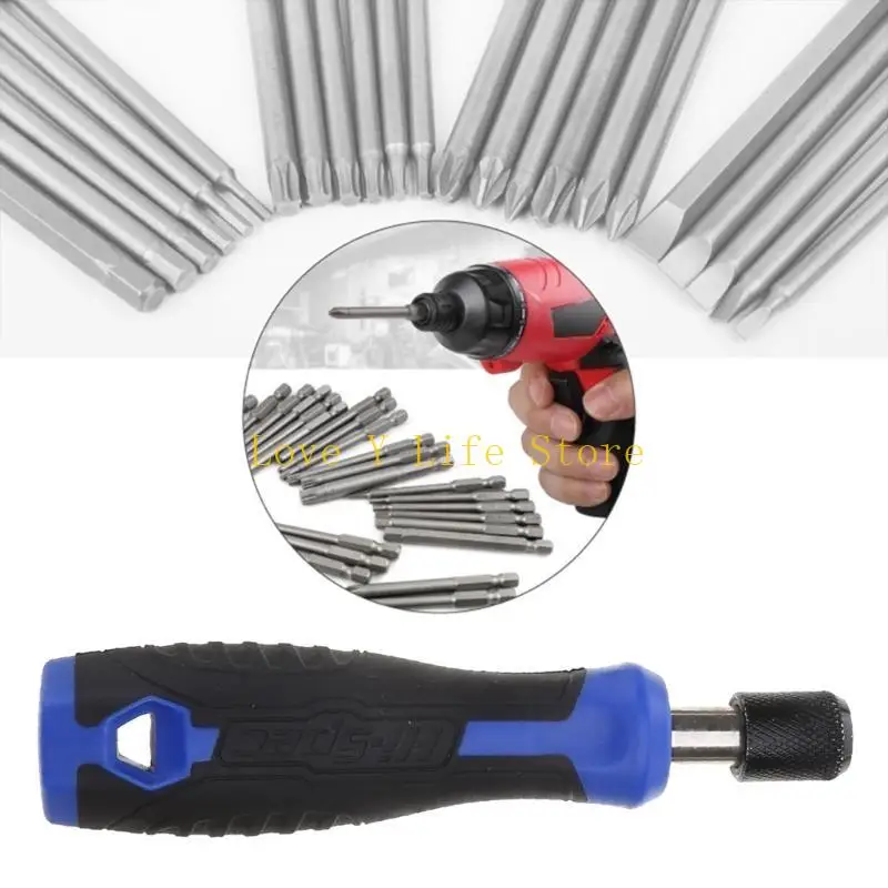L74C Pratico Bit sicurezza a lungo set con pezzi cacciavite per cacciavite