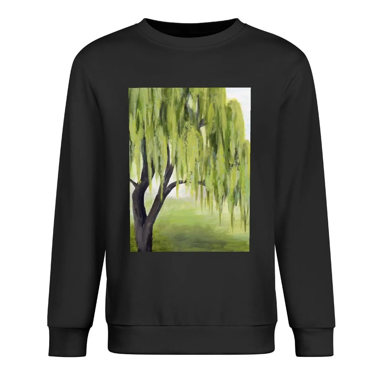 

Weeping Willow Tree Pullover men's clothes men wear graphic t shirts men mens designer clothes sweatshirt male