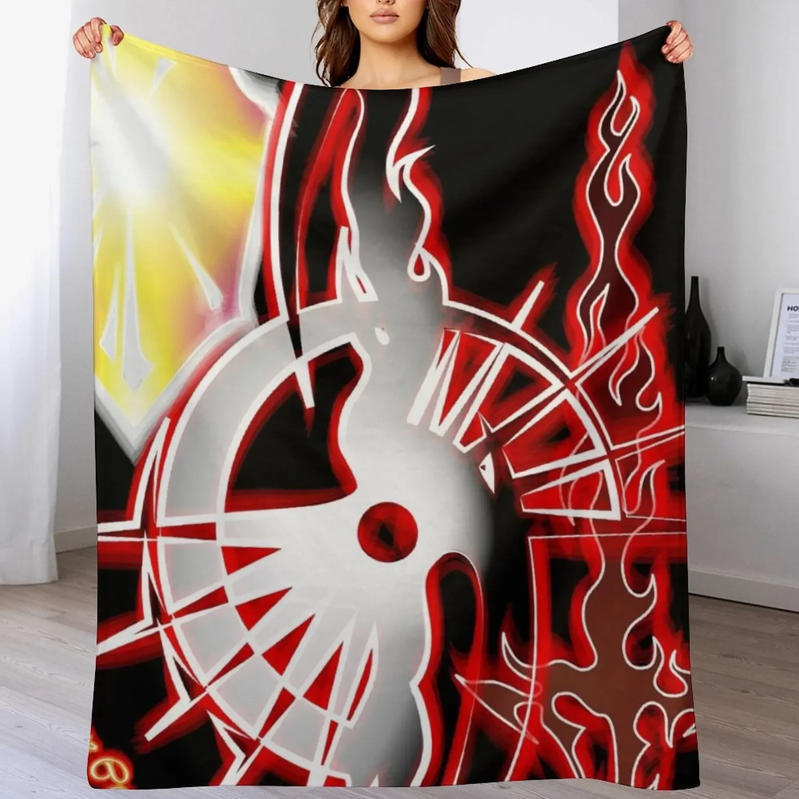 

Suikoden 2 - Rune of Beginning Throw Blanket Winter beds heavy to sleep Single Warm Blankets