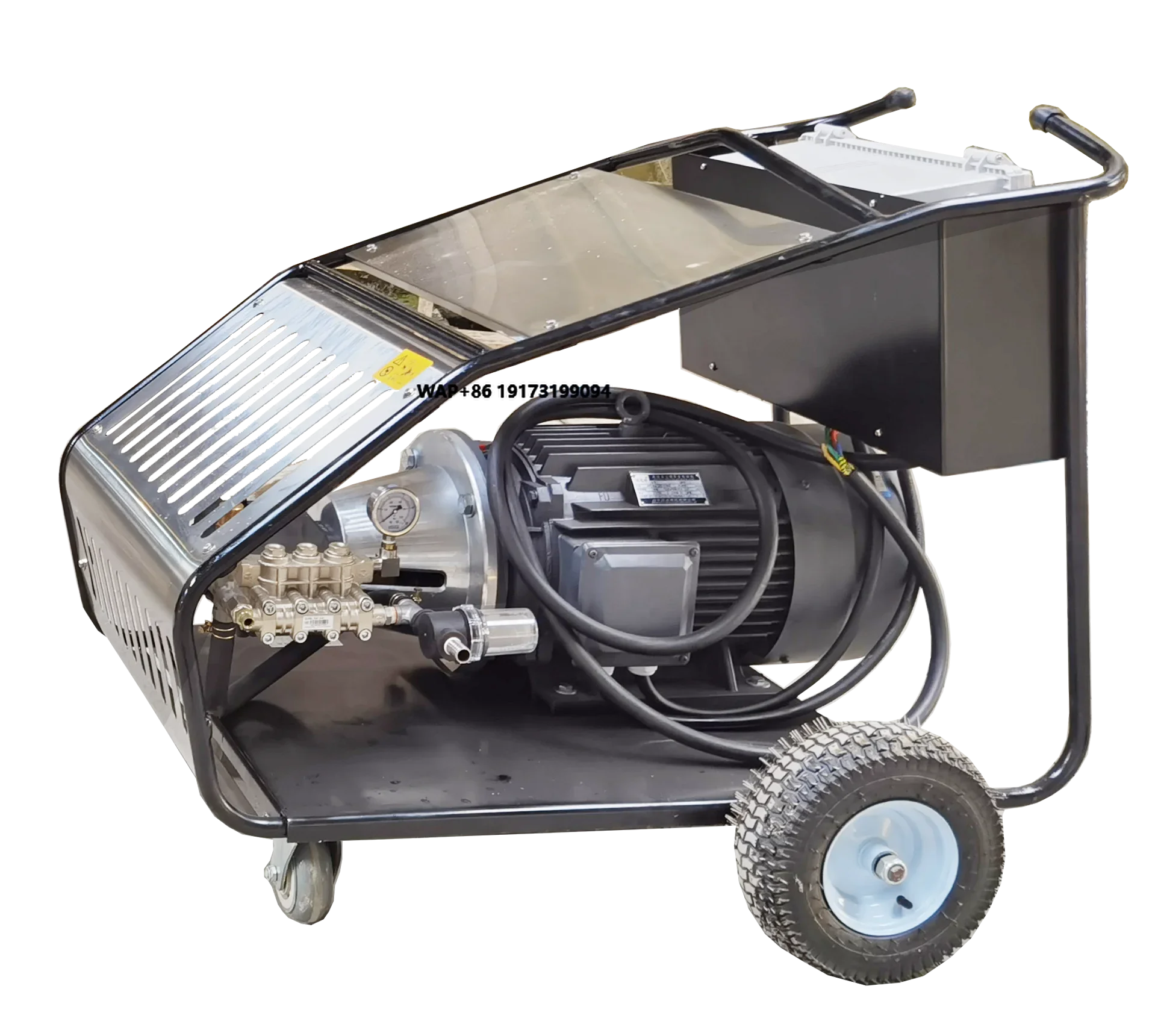 MultiFunction New Electric 500bar 7250Psi 22KW 22l/min 5.8GPM Industrial Heavy Duty Water Jet High Pressure Cleaning Equipment