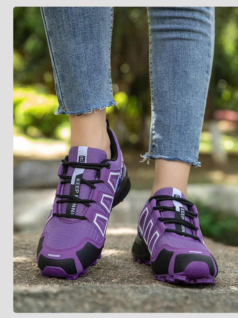 Wasserdichte Wanderstiefel für Herren und Damen, rutschfeste, atmungsaktive, leichte und langlebige Gummisohlen, geeignet für den Außenbereich – Detail 19