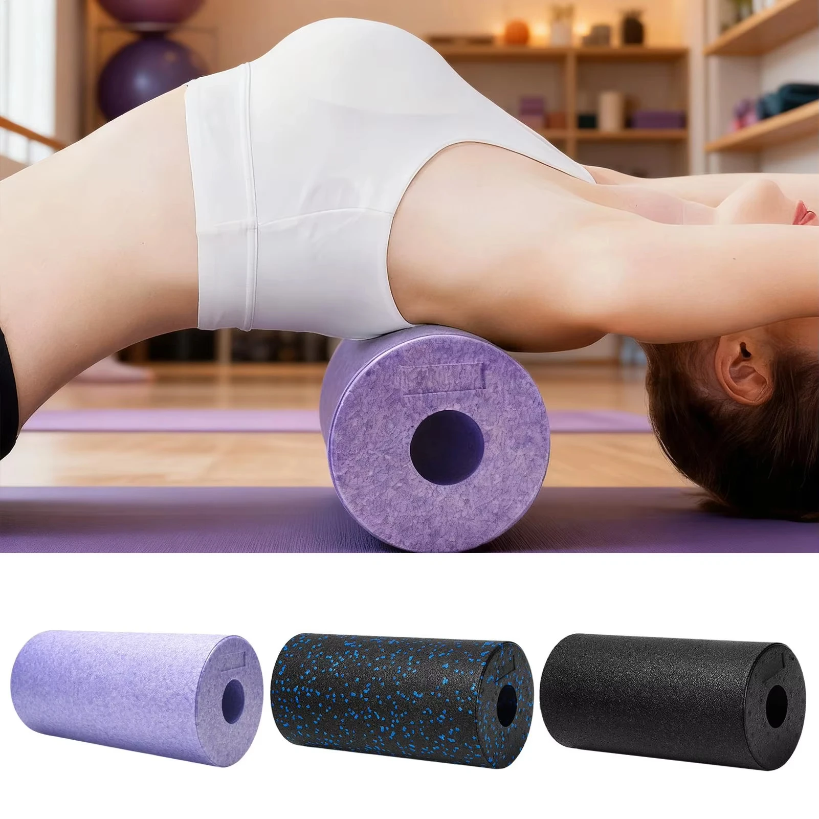 Yoga Foam Roller Back Foam Rol - Muscle Roller Stick recension och pris