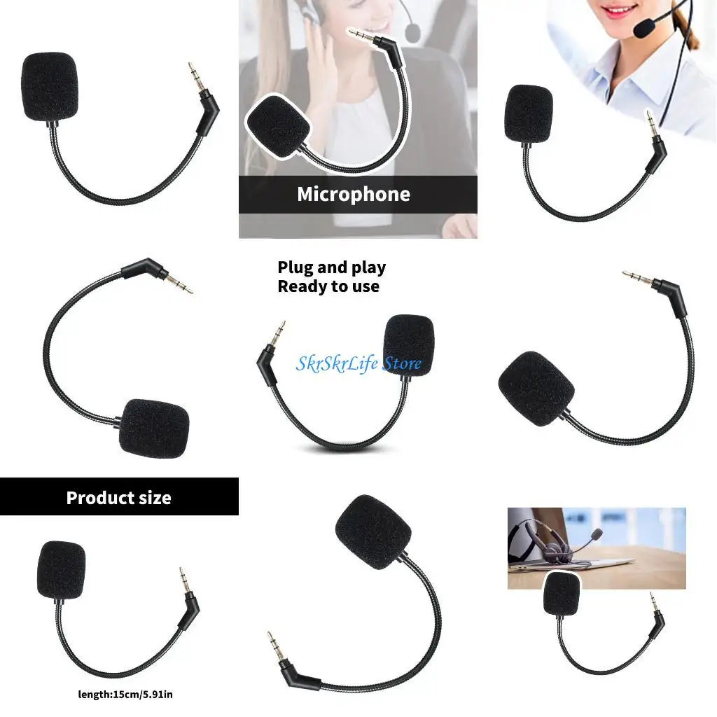 ميكروفون بديل E65E لسماعة الألعاب G4S القابلة للفصل مع ميكروفون الألعاب #1