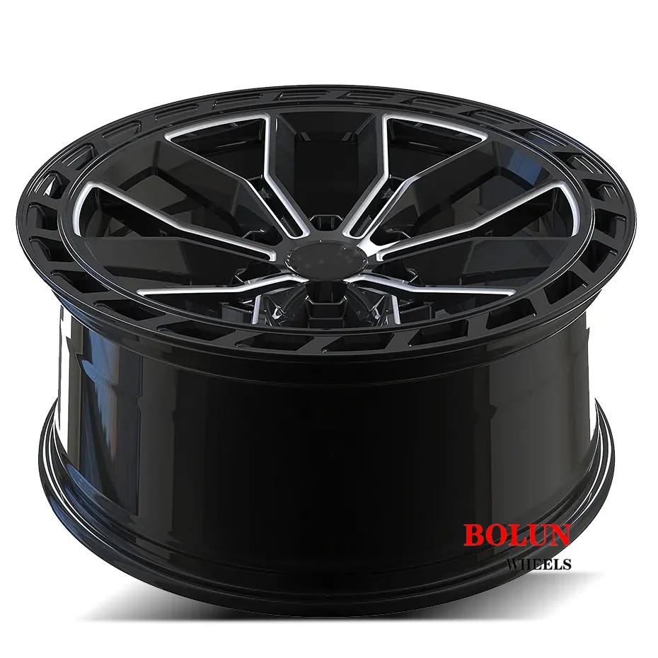 

Custom 5x120 5x108 Wheels 19 20 21 22 24 Inch Matte Black Forged Alloy Wheels For Land Rover Range Rover Defender 5x120 5x108