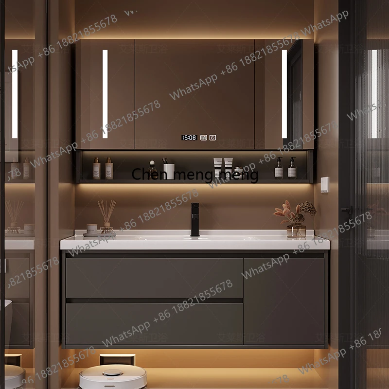 

Modern Simple Bathroom Cabinets Washstand Vintage Toilet Vanity Cabinets Light Vanity Muebles Para El Hogar Maderaa Furniture