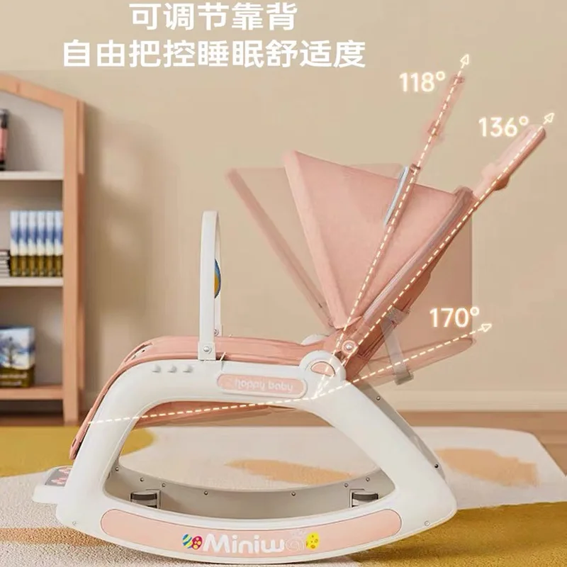 Multi-functional Baby Rocking Chair Baby Cradle Bed Newborn Comfort Chair Rocking Chair Baby Bassinet