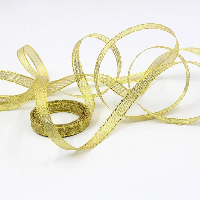 Ribbons DIY Xmas Party Wrapping Decor Supplies Material 8 Patterns Ribbon