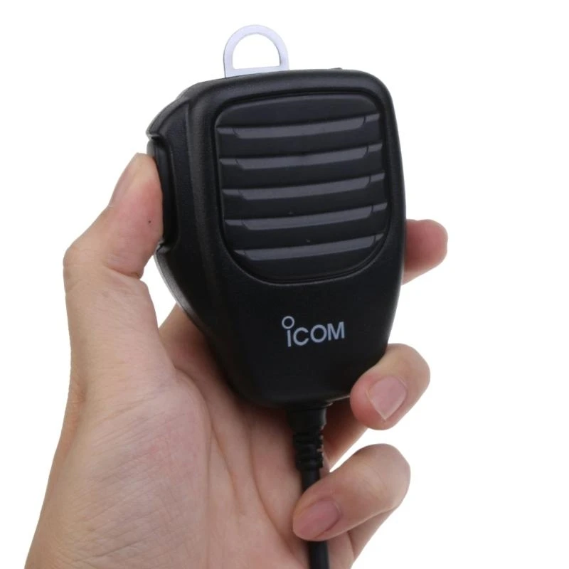 HM-118N IC-706 IC-2100H에 사용되는 강화 케이블 어깨 마이크가있는 핸드 헬드 스피커 HM-118N 8PIN 마이크 마이크