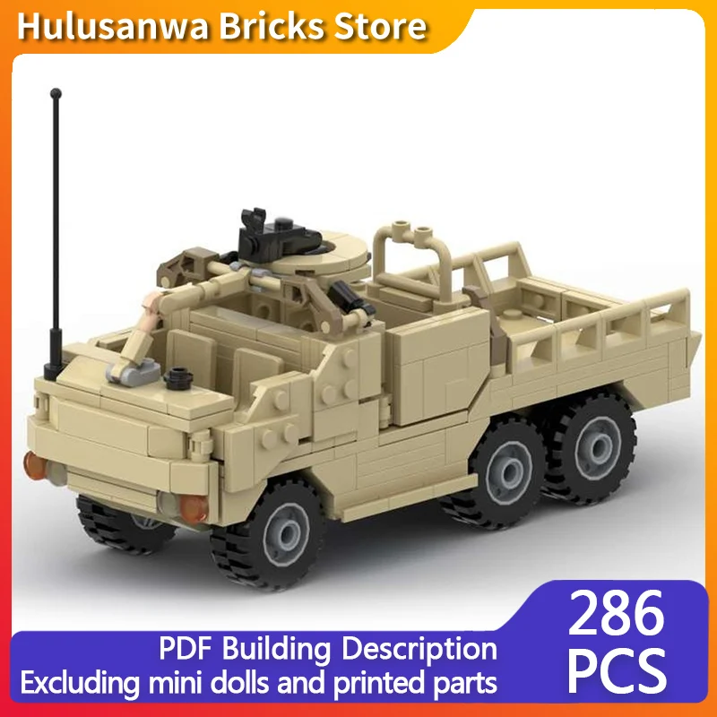 

Модель бронеавтомобиля Coyote TSV MOC, строительные кирпичи, военное оборудование, модульная технология, подарки, праздник, сборка, детские игрушки, костюм