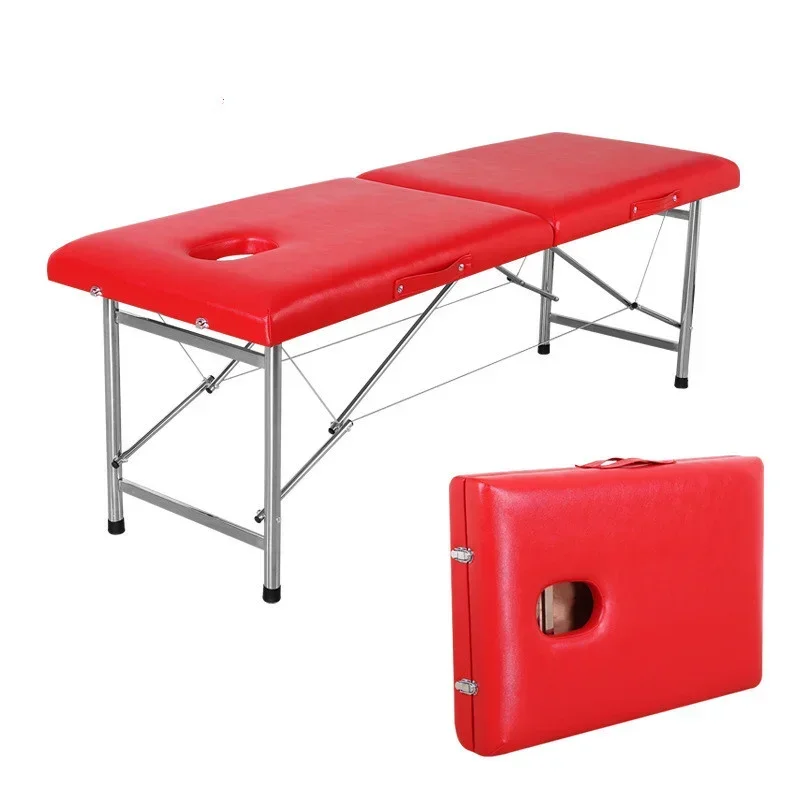 

60x65x180cm Portable Massage Table Professional Foldable Beauty Spa Tattoo Therapy Couch Bed Salon Furniture Lightweight