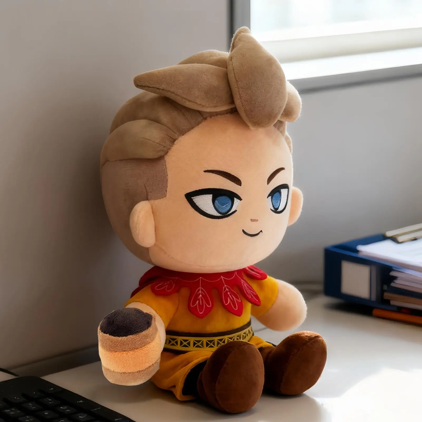 Für das Königreich kommt 2, Plüschpuppe, Stofftiere, niedliche lustige Figur, Puppe, Videospiel, Plüsch, für Kinder, Kinder, Fans, Zuhause, Sofa, Couch