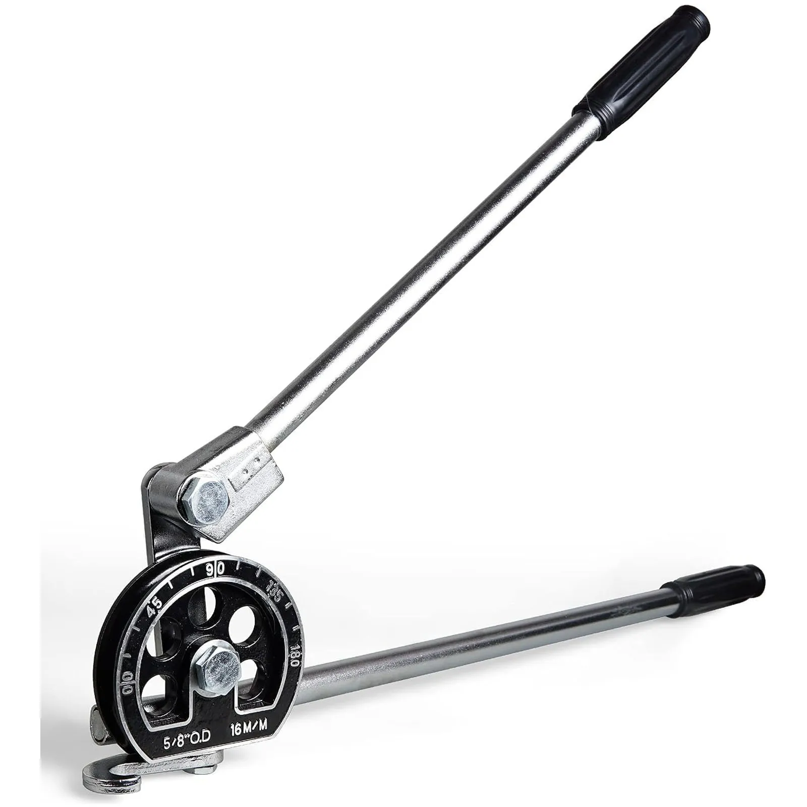 

5/8" O.D. Manual Tube Bender, 180 Degree Pipe Bending Angle HVAC Repair for Copper Aluminum Tubes