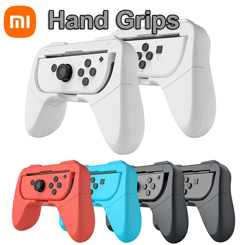 Xiaomi 2Psc Wear Resistant Handle Controller For Nintendo Switch/OLED Ergonomic Hand Grip Controller Handle For Switch Joy Con