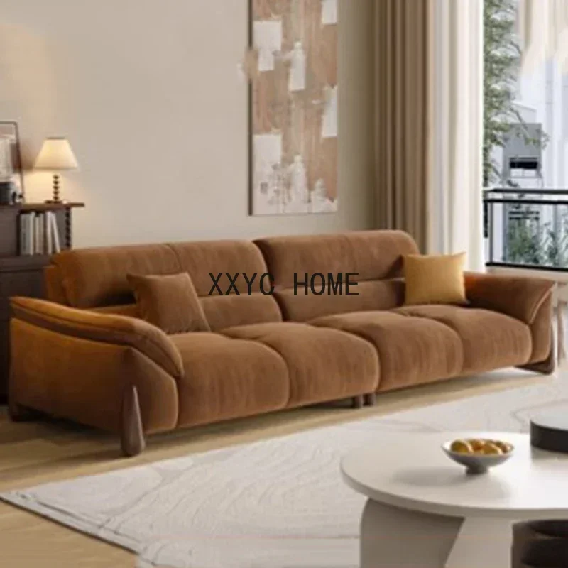 

Classic Living Room Sofa Nordic Europe Style Italian Puff Sofa Luxury Recliner Relaxing Divani Da Soggiorno Home Furniture