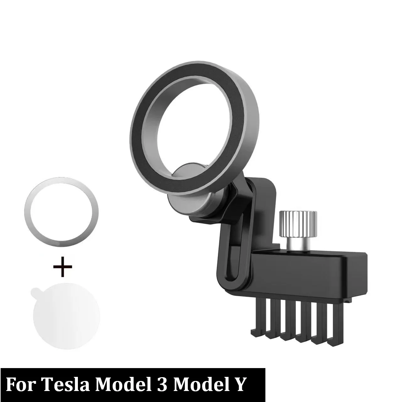 

Универсальный магнитный автомобильный держатель для телефона Magsafe для мобильного телефона Tesla Model 3 Model Y, совместимый с IPhone 16 Samsung Xiaomi