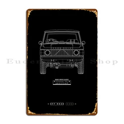 Range Rover Classic Bw Metal Plaque Poster Retro Garage Decoration Wall Decor Designer Sign Tin Sign Poster