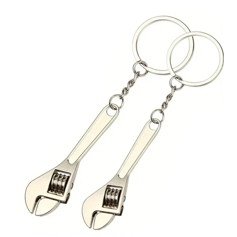 AliExpress Mini Wrench Keychain Portable Car Metal Adjustable Universal Spanner For Bicycle Motorcycle Car Repairing Tools Men Special Gift