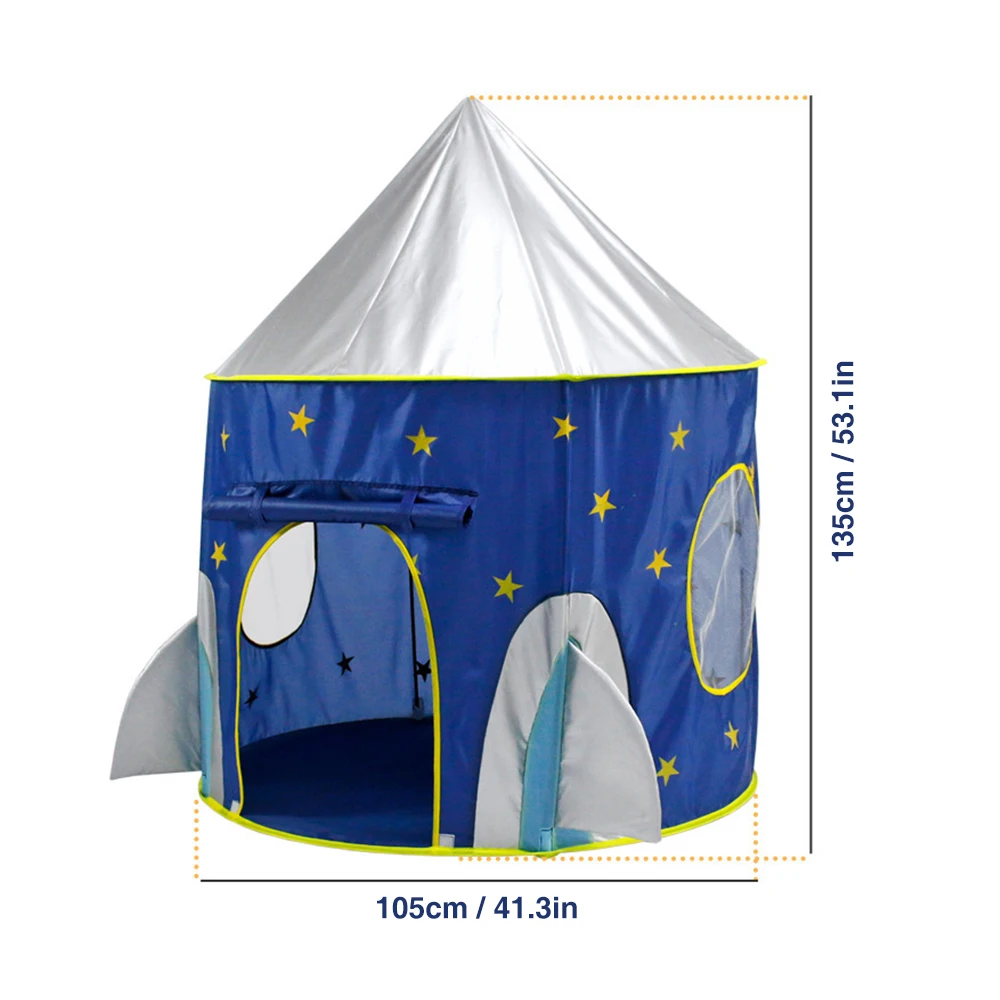 Kids Play Tent for Boys Play Tent House with Carrying Case for Kids Toddlers Indoor Outdoor Children Playhouse Birthday Gift