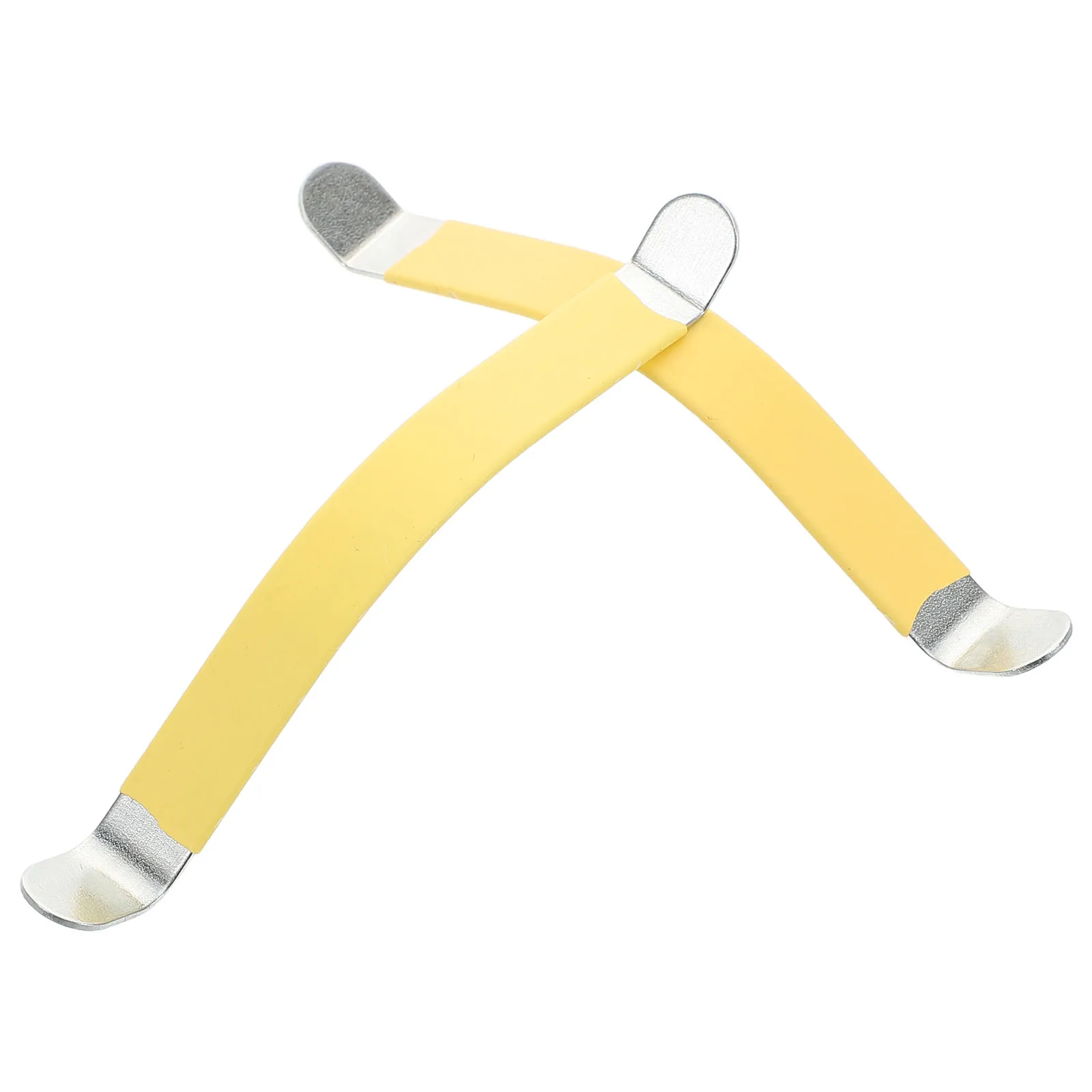 

2 Pcs Guitar Fret Splitter Accessories Bass Supplies Tool Spreader for Repair Tools Luthier Yellow Device