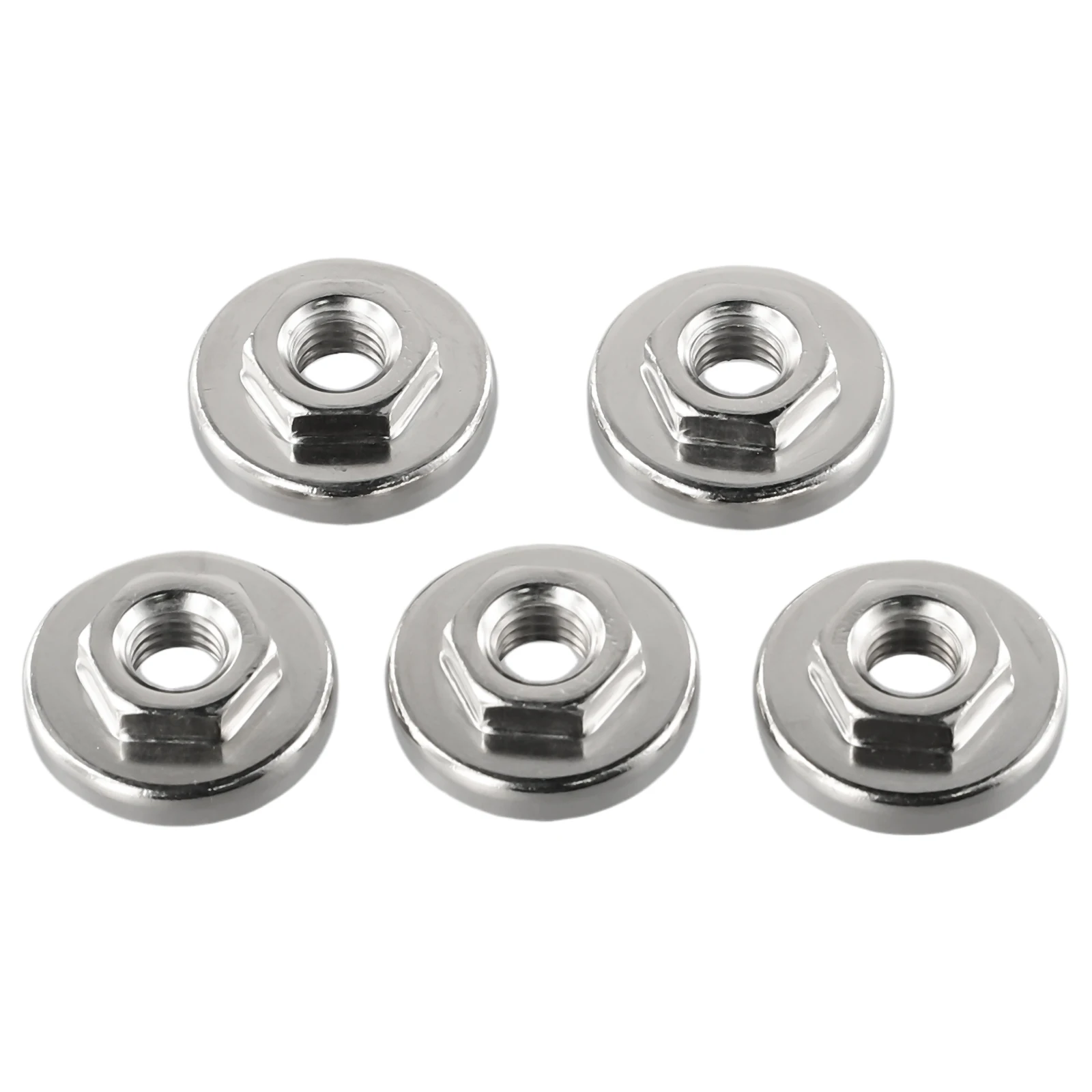 

5PCS M10 Angle Grinder Nuts Hex Metal Tools Replacement Spare Parts For Angle Grinder Chuck Locking Plate Quick Clamp Accessorie