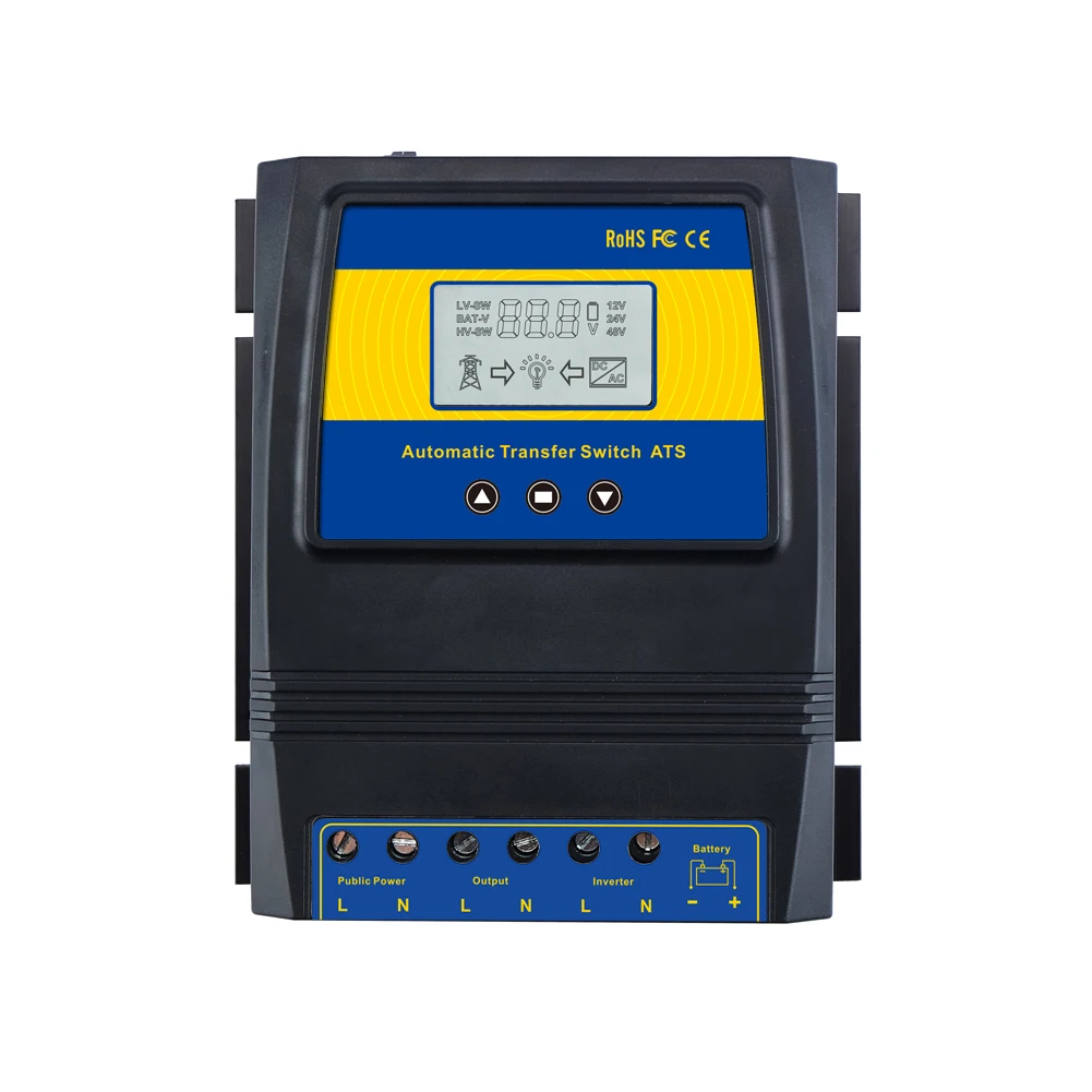 

Automatic Transfer Switch 60 Amp 220V ATS Solar Controller