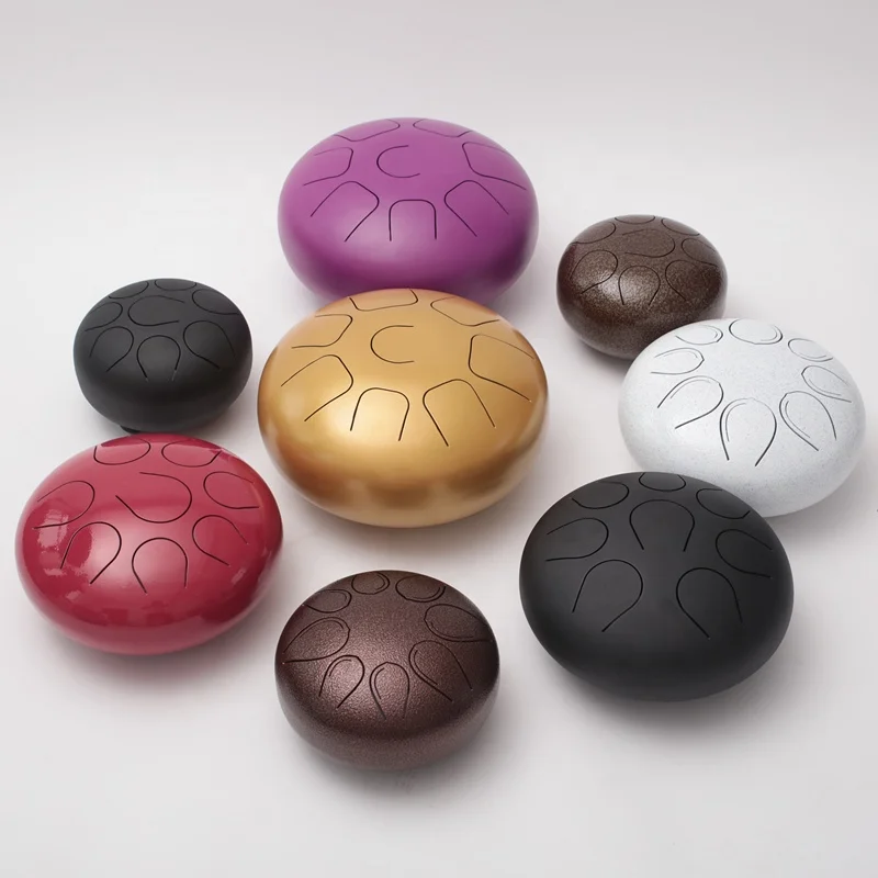 Steel Tongue Percussion Drum for Chakra Healing Musical Instrument Sound Bath Drum