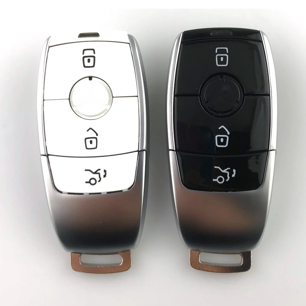 Key Case For Mercedes Benz W177 W205 W213 W222 X167 AMG Remote Car Key Shell For Benz A C E S G Class GLC CLE CLA GLB GLS Logo