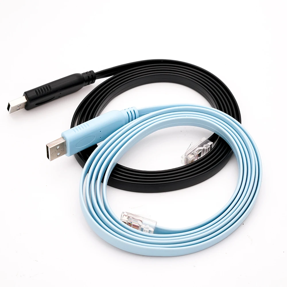 

USB To RJ45 Console Cable 1.8M for router switch debugging line control line Cisco USB Console