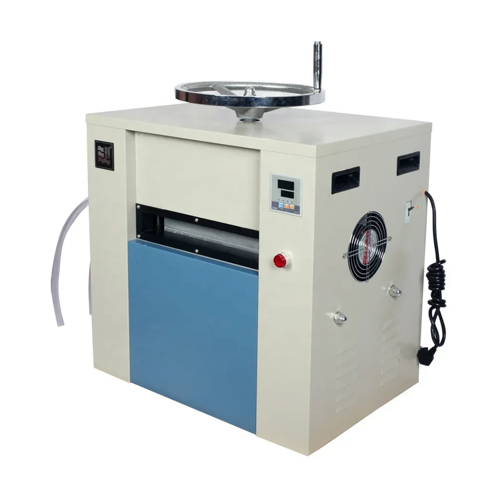 A4 Manual plastic magnetic PVC card making machine air-cooling card laminating Machine