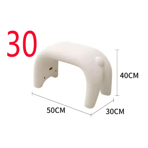 

30 Cat shoe change stool household door shoe entry small stool sitting sofa dressing makeup